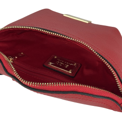 Сумка крос-боді жіноча шкіряна Enzo Nori EN1023-902 червона