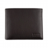 Кошелек мужской кожаный Bond 519-286 темно-коричневый