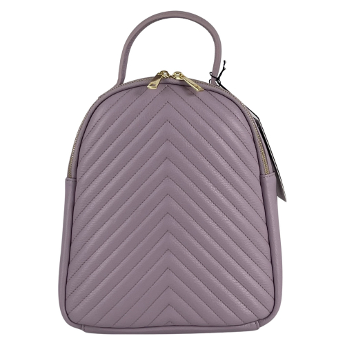 Рюкзак жіночий шкіряний Genuine Leather 955261 бузковий