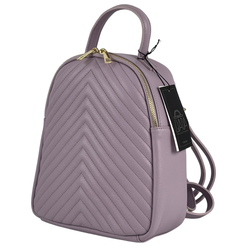 Рюкзак жіночий шкіряний Genuine Leather 955261 бузковий