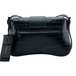 Сумка жіноча шкіряна Tony Bellucci 0517-360 темно-зелена