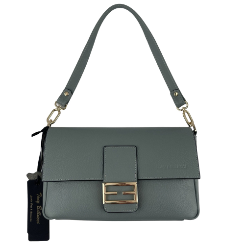 Сумка жіноча шкіряна Tony Bellucci 0523-207 фісташкова