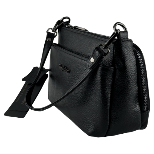 Сумка жіноча шкіряна Tony Bellucci 0440-281 чорна