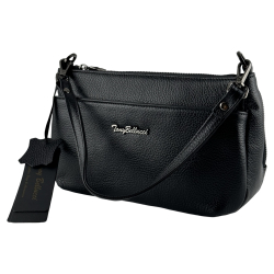 Сумка жіноча шкіряна Tony Bellucci 0440-281 чорна