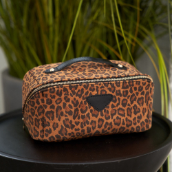 Косметичка жіноча шкіряна WeLassie Паула K7101 леопардова