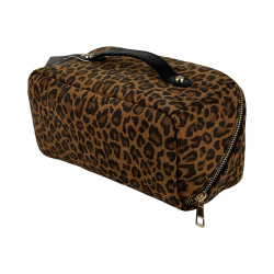 Косметичка жіноча шкіряна WeLassie Паула K7101 леопардова