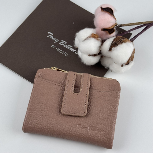 Кошелек женский кожаный Tony Bellucci T898-205 пудровый