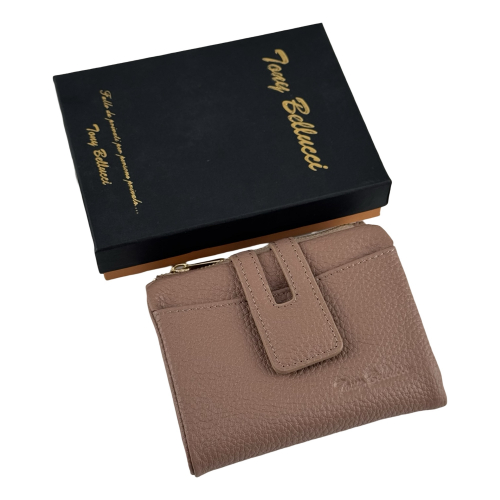 Кошелек женский кожаный Tony Bellucci T898-205 пудровый