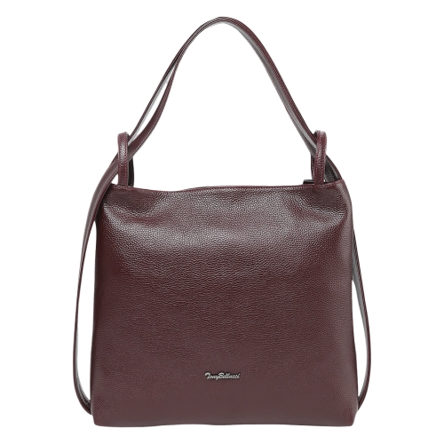 Сумка женская кожаная Tony Bellucci 0342-1905 бордовая