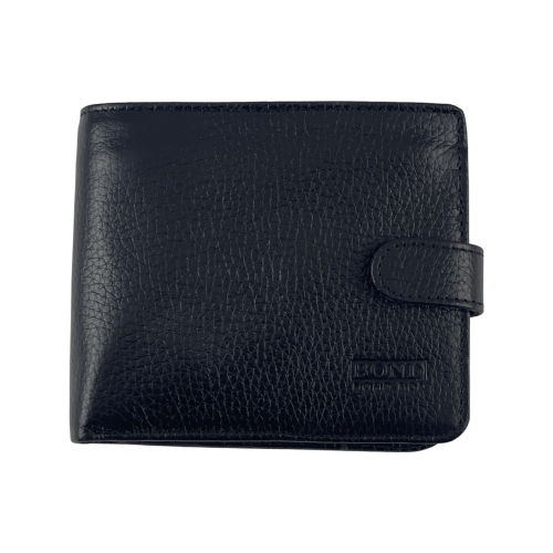 Кошелек мужской кожаный Bond 547-281 черный