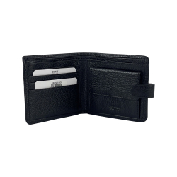 Гаманець чоловічий шкіряний Bond 547-281 чорний