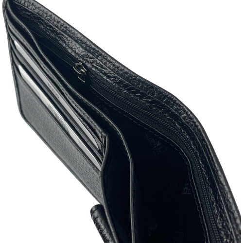 Кошелек мужской кожаный Bond 547-281 черный