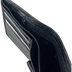 Гаманець чоловічий шкіряний Bond 547-281 чорний