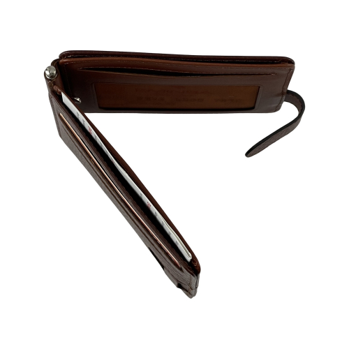 Кошелек-зажим для денег мужской кожаный Eminsa 1124 18-4/19-2 светло-коричневый