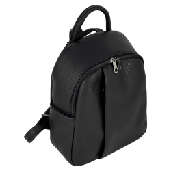 Рюкзак жіночий шкіряний Genuine Leather 05434 чорний