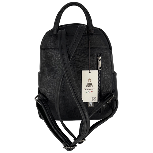 Рюкзак женский кожаный Genuine Leather 05434 черный