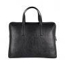 Сумка-портфель жіночий шкіряний Eminsa 7138 37-1 чорний