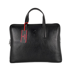 Сумка-портфель жіночий шкіряний Eminsa 7138 37-1 чорний