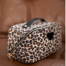 Косметичка жіноча шкіряна WeLassie Паула K7102 леопардова світла