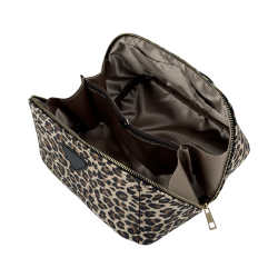 Косметичка жіноча шкіряна WeLassie Паула K7102 леопардова світла