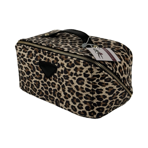 Косметичка жіноча шкіряна WeLassie Паула K7102 леопардова світла