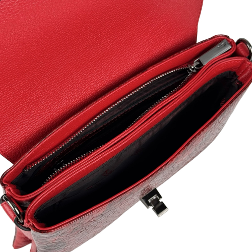 Сумка жіноча шкіряна лакована Karya 5073-569 червона