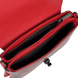 Сумка жіноча шкіряна лакована Karya 5073-569 червона