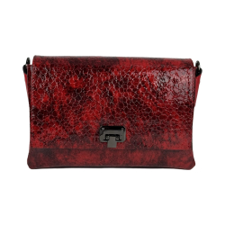 Сумка жіноча шкіряна лакована Karya 5073-569 червона