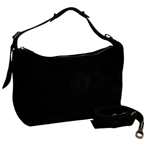 Сумка женская замшевая Vittorio Safino VSL 043 черная