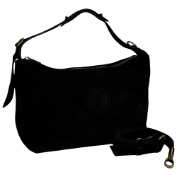 Сумка жіноча замшева Vittorio Safino VSL 043 чорна