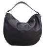 Сумка-хобо жіноча шкіряна Karya 2586-629 чорна
