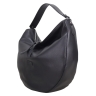 Сумка-хобо жіноча шкіряна Karya 2586-629 чорна