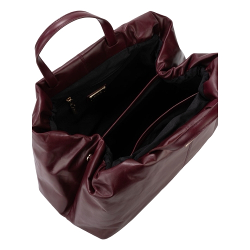 Сумка-саквояж женская кожаная Enzo Nori EN1095-KR06 бордовая