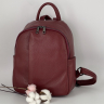 Рюкзак жіночий шкіряний Genuine Leather 05434 D10 винний​