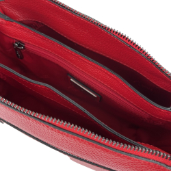 Сумка жіноча шкіряна Tony Bellucci 0707-282 червона