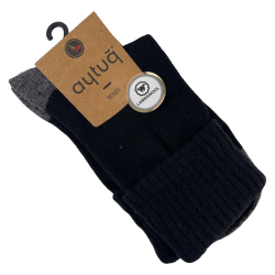 Шкарпетки жіночі Aytug 45002 Lambswool високі чорні Size 36-40