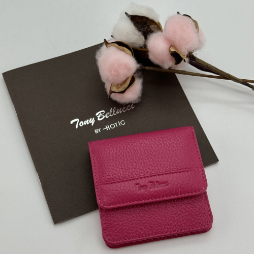 Кошелек женский кожаный Tony Bellucci T555-209 фуксия
