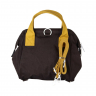 Сумка-рюкзак Himawari 9113 bk/yl чорна з жовтими ручками