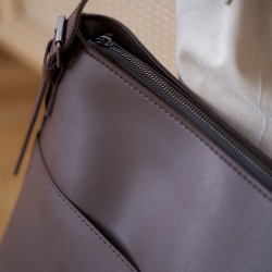 Сумка-шопер жіноча WeLassie 12705 Тейлор шоколадна