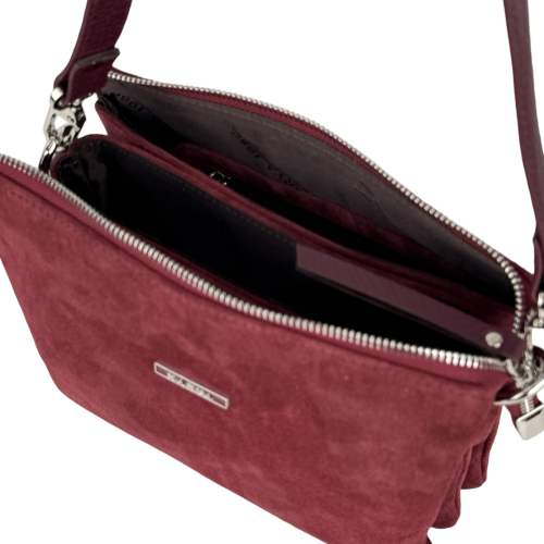 Сумка женская замшевая Karya 3012-8 марсала