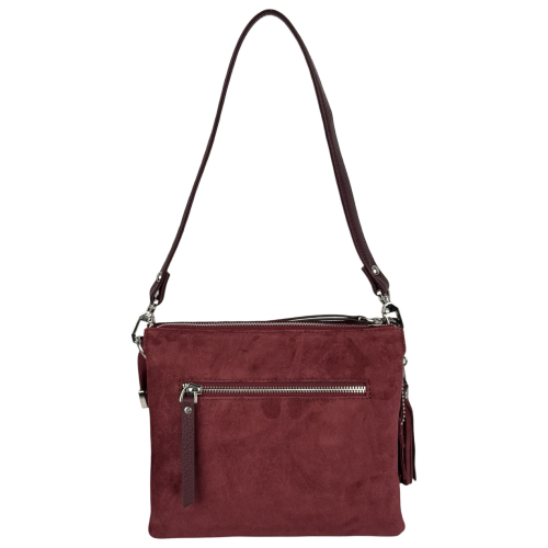 Сумка женская замшевая Karya 3012-8 марсала