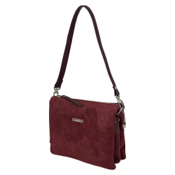 Сумка жіноча замшева Karya 3012-8 марсала