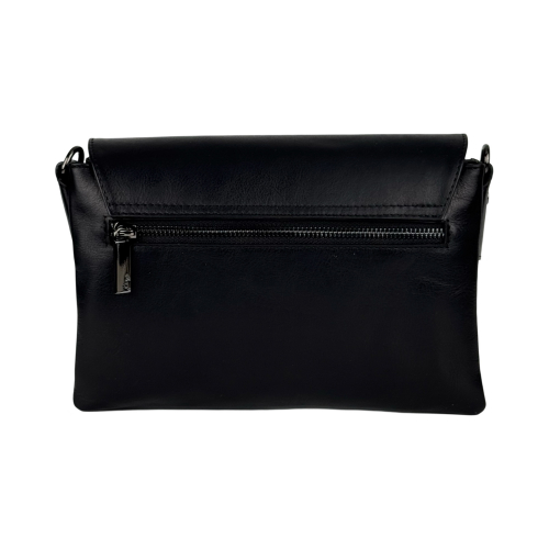 Сумка жіноча шкіряна Karya 5073-612 чорна