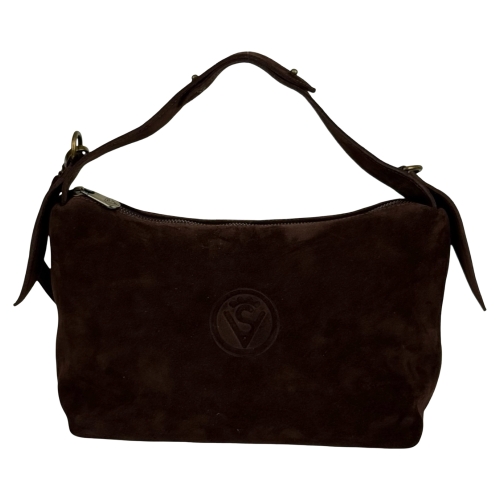 Сумка жіноча замшева Vittorio Safino VSL 043 коричнева