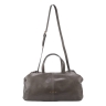Сумка-саквояж женская кожаная Enzo Nori EN1095-KR05 серая