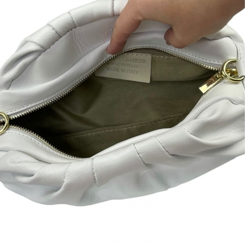 Сумка жіноча шкіряна Genuine Leather 747.25 біла