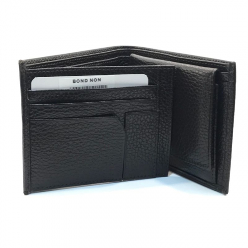 Кошелек мужской кожаный Bond 540-286 темно-коричневый