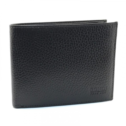 Кошелек мужской кожаный Bond 540-286 темно-коричневый