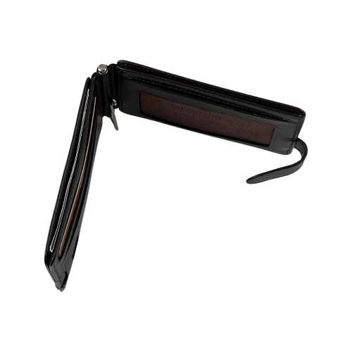 Гаманець-затискач для грошей чоловічий шкіряний Eminsa 1124 37-3/19-3​ темно-коричневий