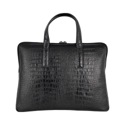 Сумка-портфель жіночий шкіряний Eminsa 7138 4-1 чорний